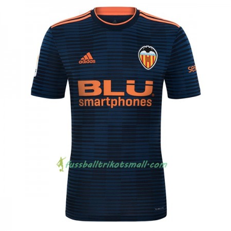 Günstige Fußballtrikots FC Valencia 2018-2019 Kurzarm Auswärts-trikot kaufen